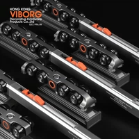 Гонконг Yubao U, сверхмощный 120 кг, двухсторонний буфер, подвесное колесо, демпфирование, бесшумный подвесной шкив, кухонная раздвижная дверь из цельного дерева
