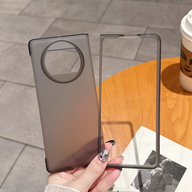 适用华为mateX3手机壳超薄X3折叠保护套metax2磨砂metex5新款mate X5硅胶metex3肤感mtx全包meitex男×5外壳x