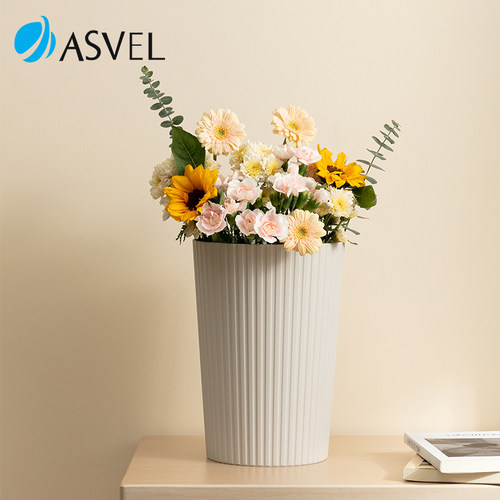 日本ASVEL花瓶醒花桶家用养花筒