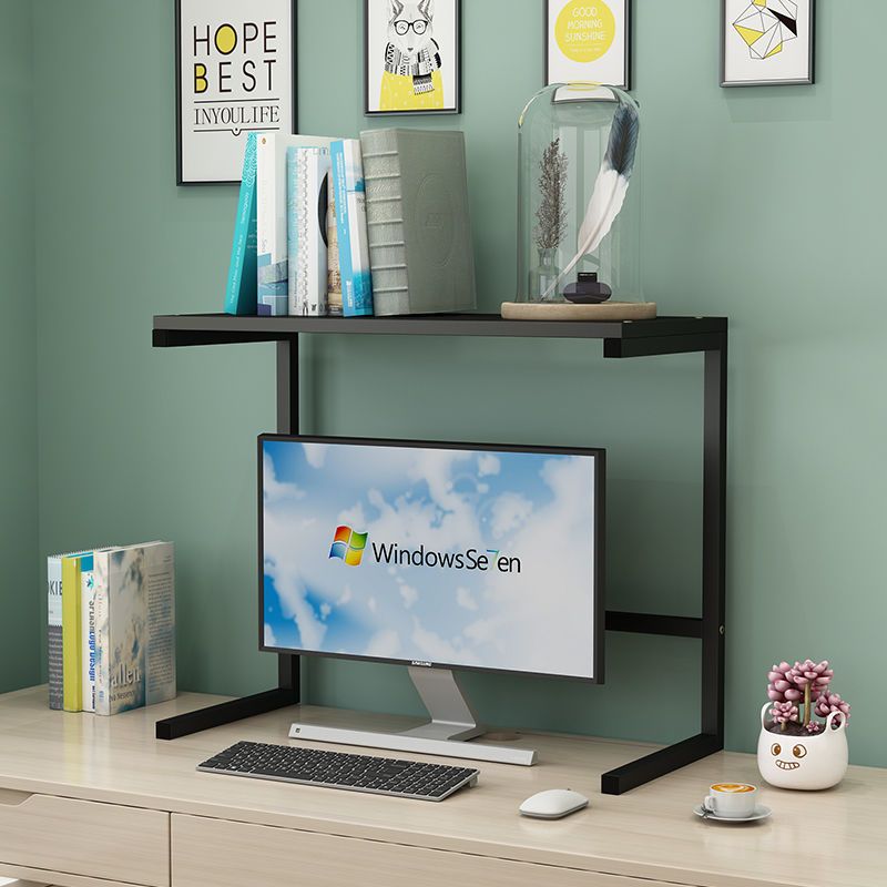 打印机架桌面上显示器增高架收纳架置省空间多层音响架单层置物架