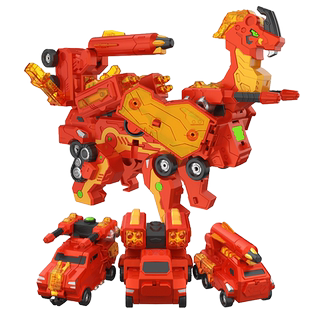 超变兽车侠超速收车变形小汽车碰撞爆速龙合体男孩机器人儿童玩具