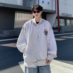709-JK22-P115 单人 春季新款棒球领牛仔夹克图片