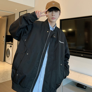 709-JK886-P80 春秋百搭美式飞行员棒球服夹克休闲宽松外套  单人图片