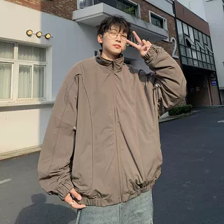 709-JK01-P135春季上新立领美式短款痞帅飞行员夹克外套情侣，男装夹克，星座709