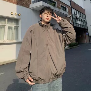 709-JK01-P135 春季上新立领美式短款痞帅飞行员夹克外套情侣，男装夹克，星座709