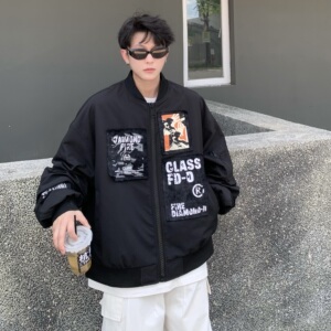 709-JK29-P145 单人 秋季新款 韩版棒球领夹克图片