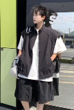 709-TZ18-P110单人夏季新款简约休闲马甲套装，男装休闲套装，星座709