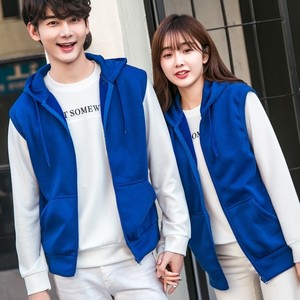 709-A36-P26 春秋连帽开衫马甲多色外贸学生班服情侣卫衣外套图片