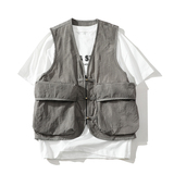 709-MJ91-P70白底新款日系复古马甲夏季男女无袖背心外搭，男装背心/马甲，星座709