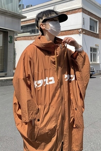 709-F193-P70 单人 夏季蝙蝠袖连帽防晒衣男户外旅游速干小众图片
