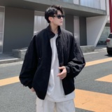 709-JK33-P135单人春季新款宽松休闲纯色夹克，男装夹克，星座709