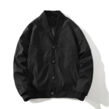709-JK921-P105美式V领飞行员夹克秋季情侣小众设计感外套，男装夹克，星座709