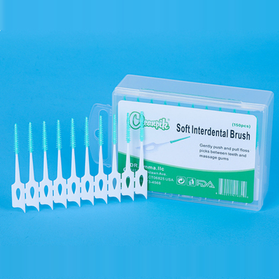 牙缝刷硅胶软胶cleanpik