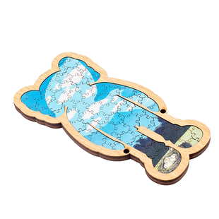 暴力熊玛格利特回报烧脑拼图异形拼图gm抖音同款儿童节礼物国潮