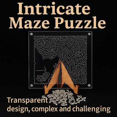 宅小样蚂蚁拼图异形透明地狱拼图