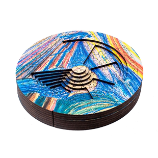 抖音GM同款puzzle地狱级减压自虐木质超高难度烧脑十级立体拼图