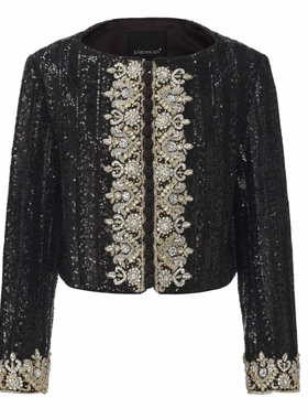 【JOJO官方授权】JUNYANG杨君 玄夜金澜短款西装外套