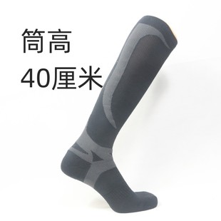 外单长袜秋冬季 女生毛巾底高筒女袜塑形美腿袜吸汗透气及膝袜纯绵