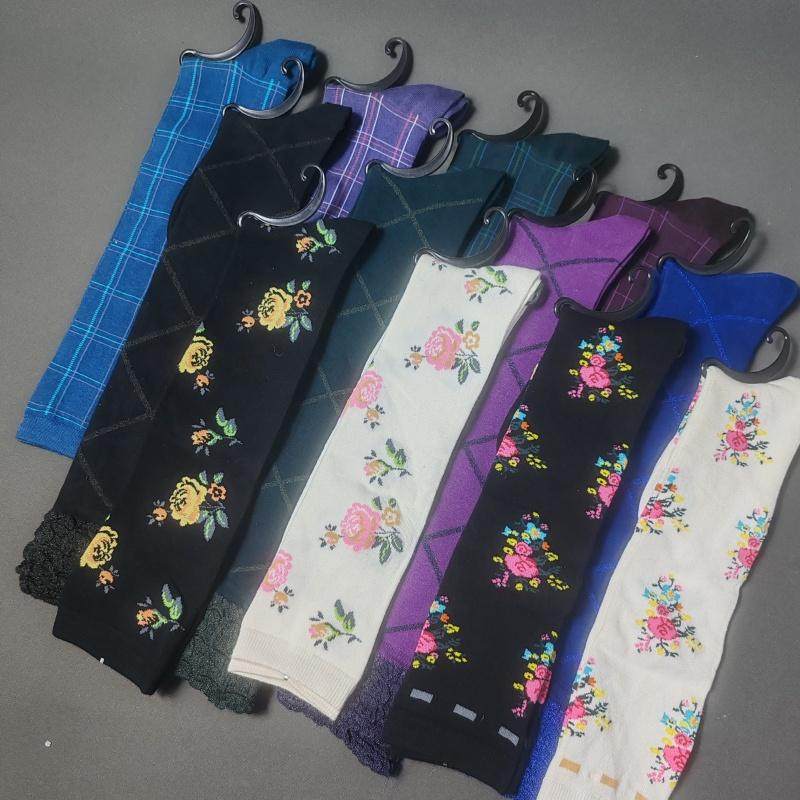 女士高筒小腿袜纯棉柔软舒适时尚无骨袜及膝美腿袜子女清仓福利价,女士内衣/男士内衣/家居服,长筒袜,淘宝优惠券,粉丝福利购,淘宝优惠卷