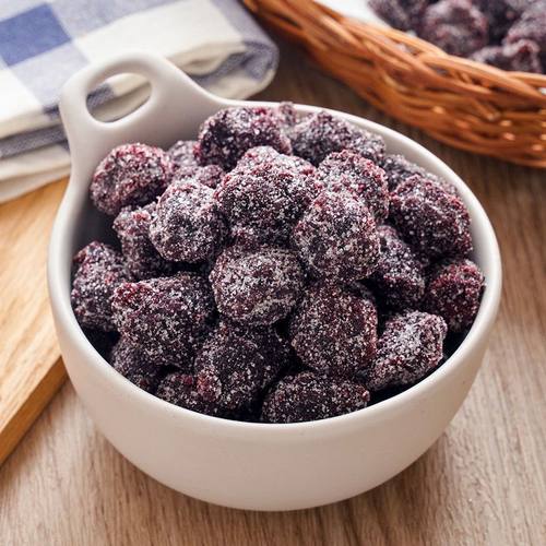 冰糖杨梅500g 九制白糖杨梅干蜜饯沙话梅梅子江南特产 1斤包邮