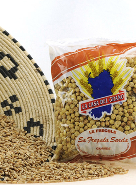 意大利进口米粒形意面casa del grano fregola sardo格拉诺颗粒型