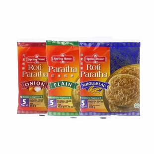 新加坡进口 第一家牌印度煎饼 原味全麦洋葱味飞饼手抓饼paratha