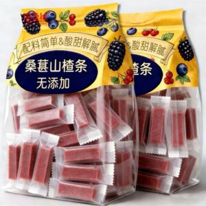 精选手工桑葚蓝莓山楂条健康无添加独立包装果脯果干酸甜解馋零食