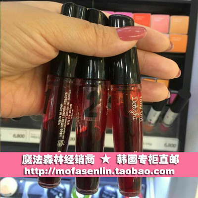 Tonymoly唇液不脱色唇彩咬唇妆