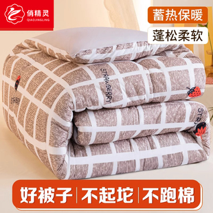 被子冬被加厚保暖冬季 被芯单人学生宿舍空调被褥子冬天太空棉被芯
