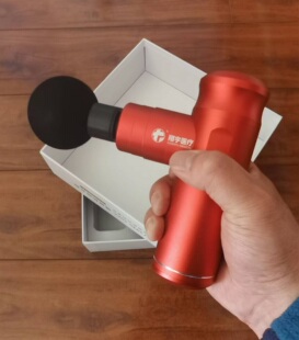 高端筋膜枪带磁振热功能按摩器健身按摩枪