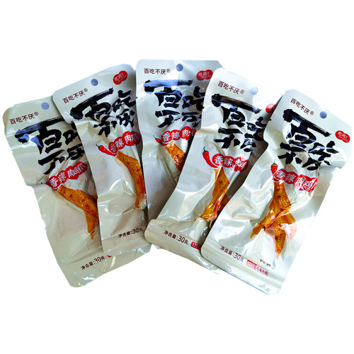 百吃不厌香辣肉鸡爪肉多多潮汕