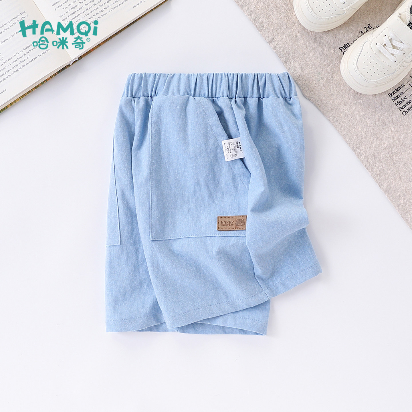 男童牛仔短裤夏季小儿童帅气牛仔裤宝宝五分裤外穿休闲裤薄款裤子