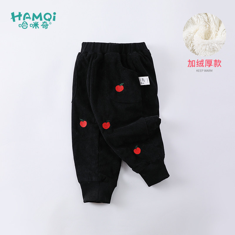 儿童裤子女童百搭灯芯绒长裤秋冬装婴儿宝宝洋气靴裤小儿童休闲裤,童装/婴儿装/亲子装,裤子,淘宝优惠券,粉丝福利购,淘宝优惠卷