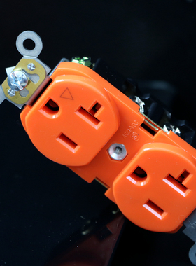 立维腾美标电源插座发烧级音响功放专用20A墙插Leviton5362定制款