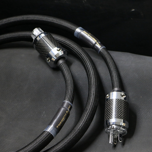TRANSIENT 8N方芯铜HiFi音响功放电源线单晶铜发烧功放胆机电源线