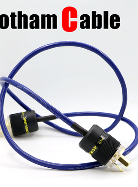 瑞士高芬Gotham发烧音响电源线CD机解码耳放专用美标/国标电源线