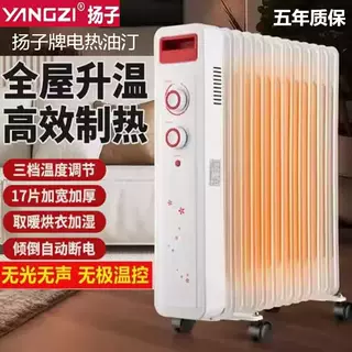 扬子取暖器家用电热油汀电暖气暖风机取暖器全屋静音节能电暖气片