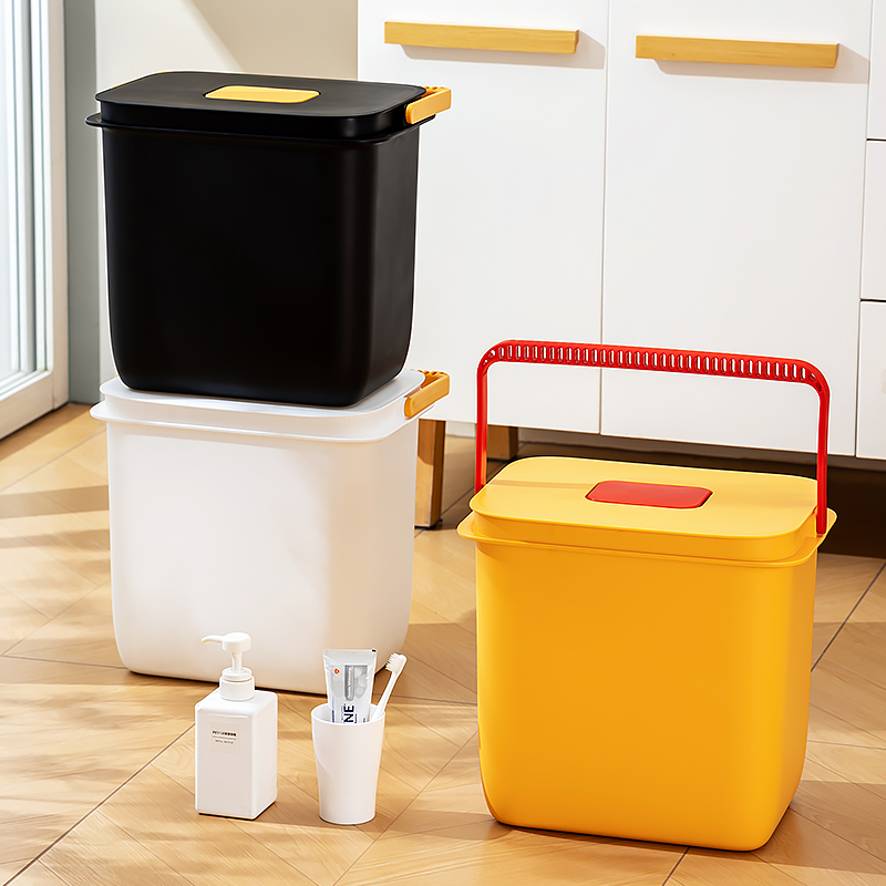 带盖家用桶家用浴室手提洗衣收纳桶赶海桶可坐钓鱼桶方形塑料水桶