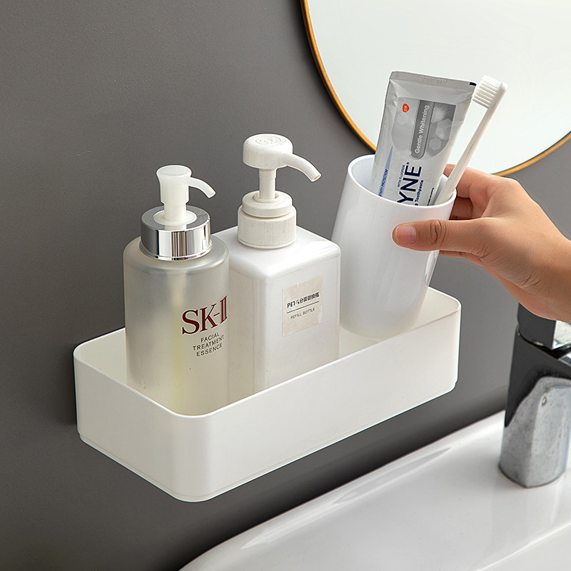 洗漱用品置物架卫生间浴室厕所洗手间洗漱台墙上免打孔壁挂收纳盒,家庭/个人清洁工具,浴室角架/置物架,淘宝优惠券,粉丝福利购,淘宝优惠卷