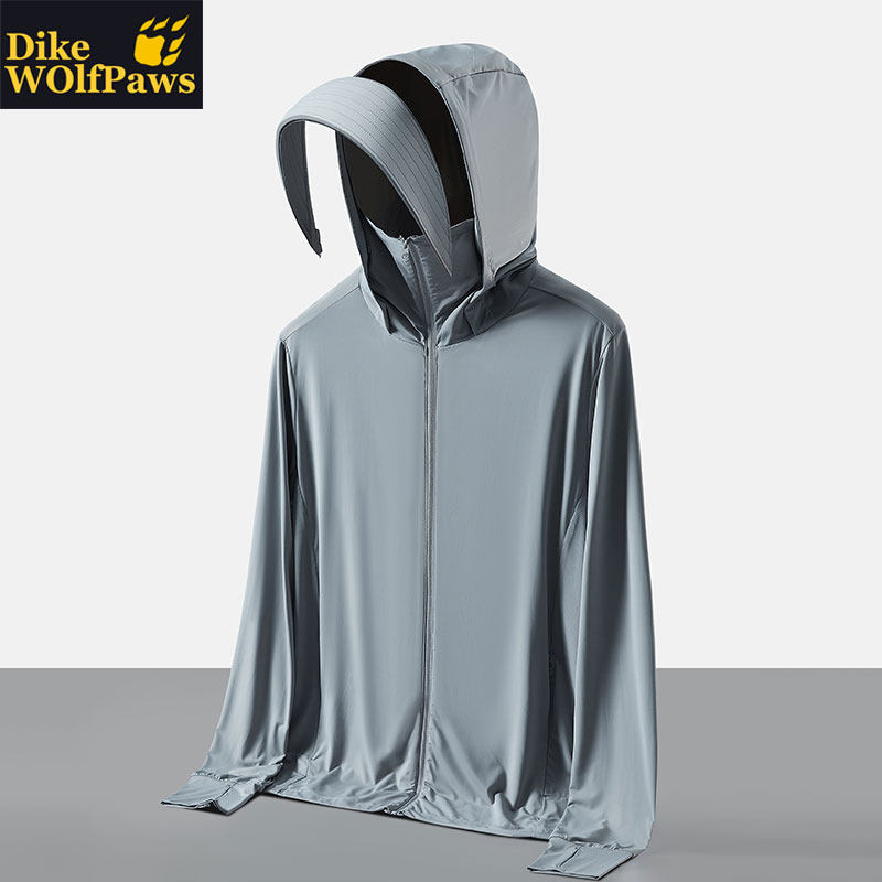 冰丝防晒衣男女运动外套防紫外线透气户外轻薄款钓鱼皮肤衣防晒服