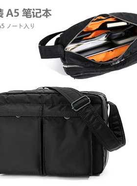 2022SS新品日系TANKER经典尼龙防泼水单肩斜挎包男包潮流休闲小包