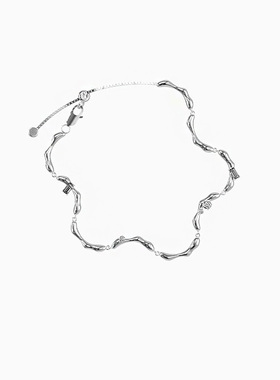 高级感波浪纹手饰简约时尚百搭款