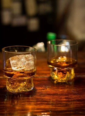 葡萄牙VICARA神木杯威士忌酒杯水晶杯手工洋酒杯轻奢酒樽送礼套装