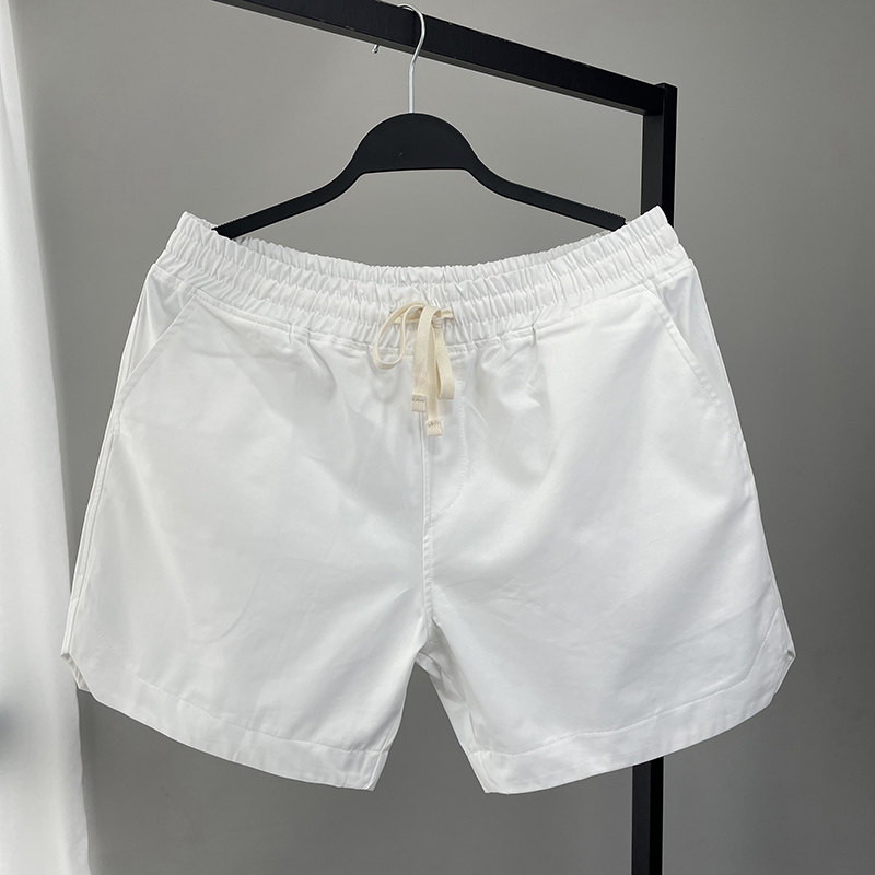 梭织纯棉休闲短裤男士三分裤 开衩休闲裤青年3分裤时尚百搭系带裤,男装,短裤,淘宝优惠券,粉丝福利购,淘宝优惠卷