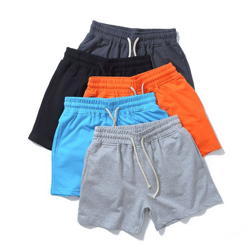 纯棉裤子三分裤运动短裤吸湿排汗