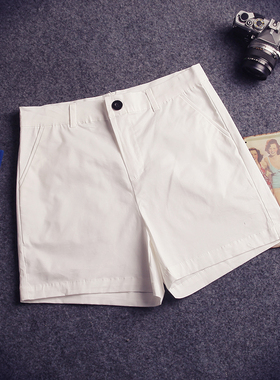 夏季腰带三分裤男潮 修身 韩版 超短裤纯棉3分裤沙滩裤青年潮流