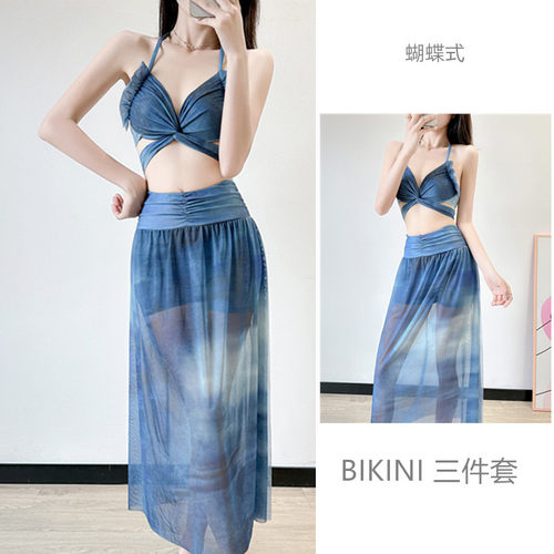 泳衣女分体2026新款爆款钢托聚拢
