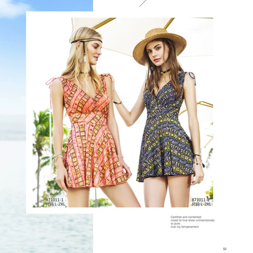 Happy Specialty Brand High -Nylon Hot Spring Split Bodies Bikini Hot Spring Консервативные и тонкие купальные женщины