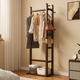 整理晾衣架落地卧室家用挂衣架多功能简易衣服收纳置物架子衣帽架