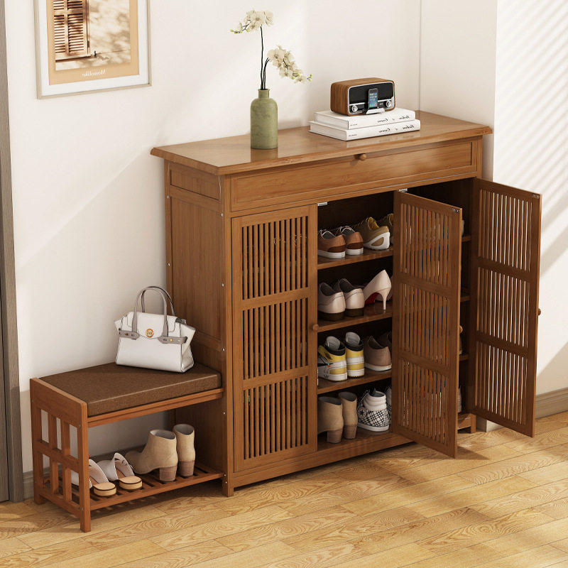 鞋柜家用门口简易鞋架子收纳神器省空间入户多层防尘宿舍出租屋房